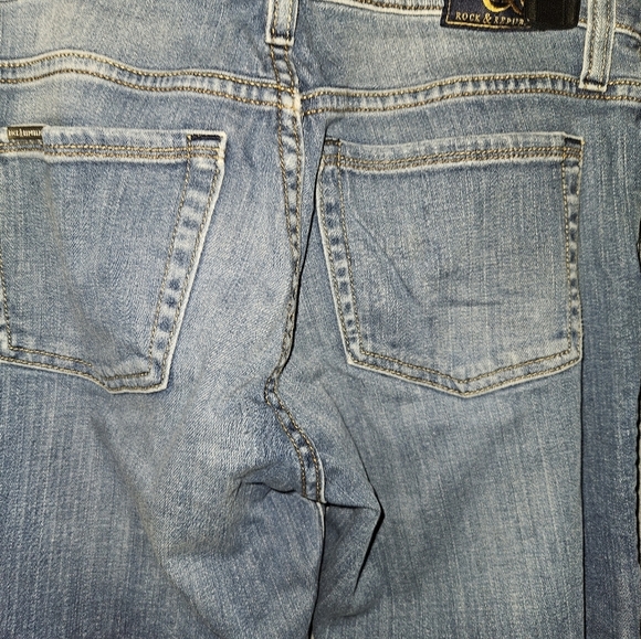 Rock & Republic Womans Blue Jeans Size 8 - Picture 12 of 16